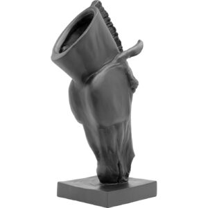 Deco Object Horse Face Black 57cm