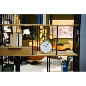 Table Clock Circle 21cm