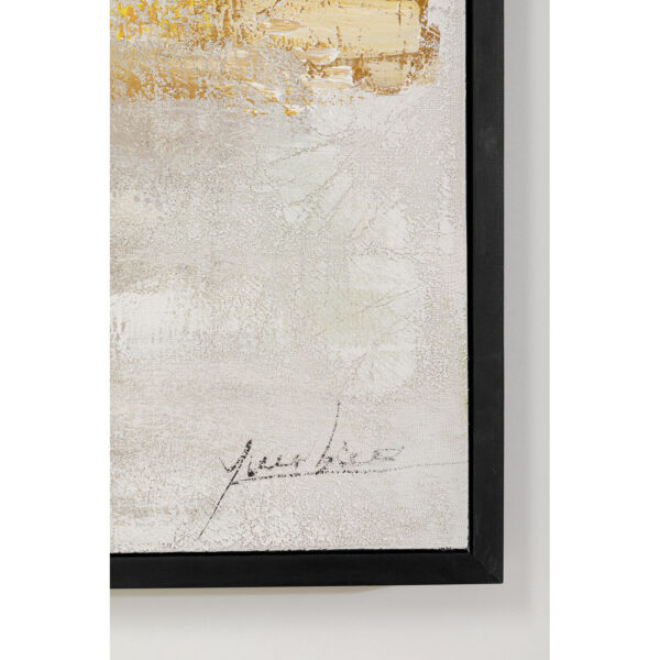 Framed Picture Dust Gold 120x120cm - Image 2