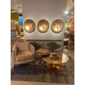 Wall Object Umano Brass 59cm