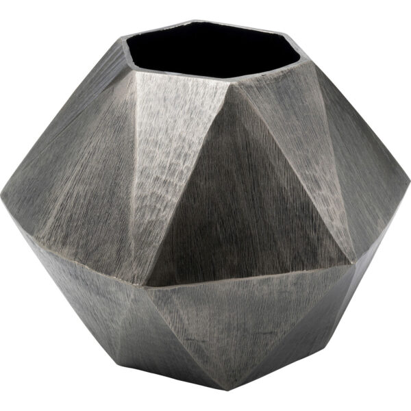 Deco Vase Sacramento Silver  Antique 24cm