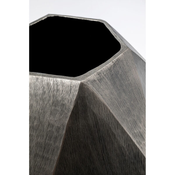 Deco Vase Sacramento Silver  Antique 24cm - Image 3