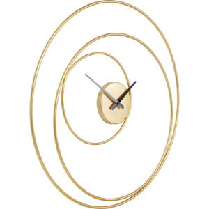 Wall clock circular gold 74cm