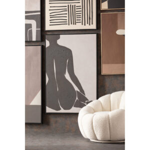Canvas Picture Nude Lady 70x110cm
