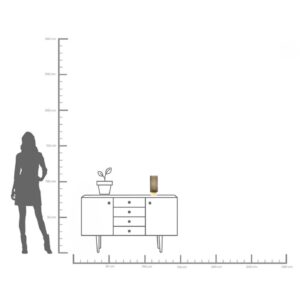 Vase Barfly Dark Green 25cm