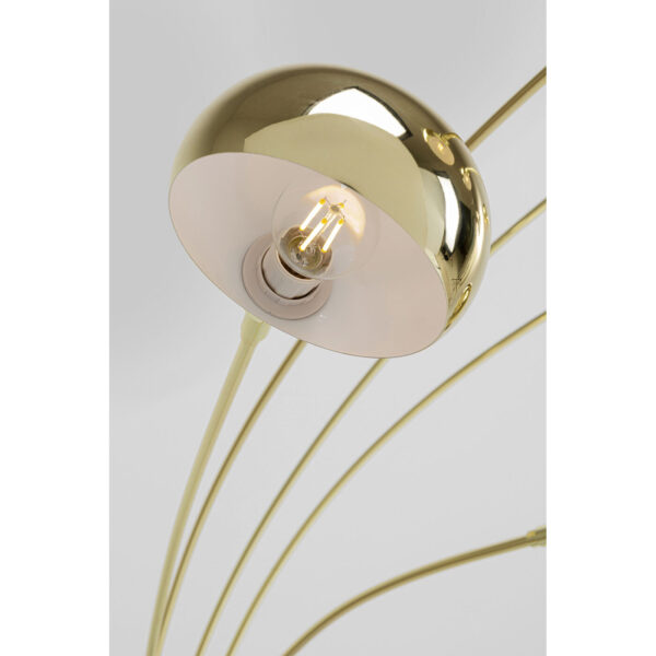 Floor lamp Five fingers brass - Image 2