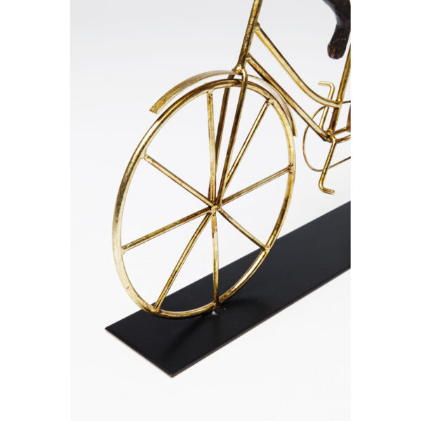 Deco Object Dog With Bicycle 44cm - Image 2