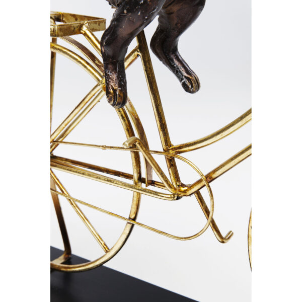 Deco Object Dog With Bicycle 44cm - Image 3