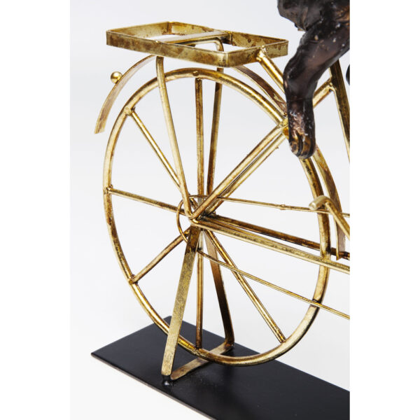 Deco Object Dog With Bicycle 44cm - Image 4