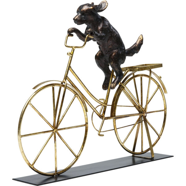 Deco Object Dog With Bicycle 44cm - Image 6