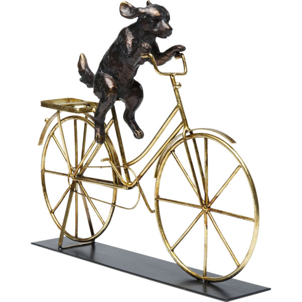 Deco Object Dog With Bicycle 44cm - Image 7