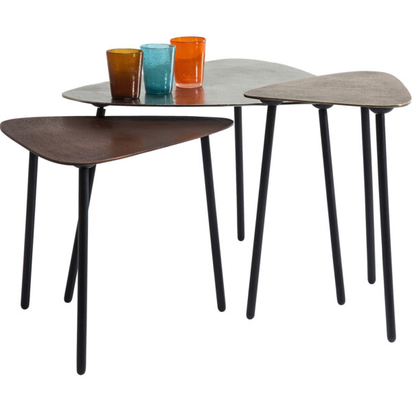 Coffee Table Loft Triangle Vintage (3/ - Image 9