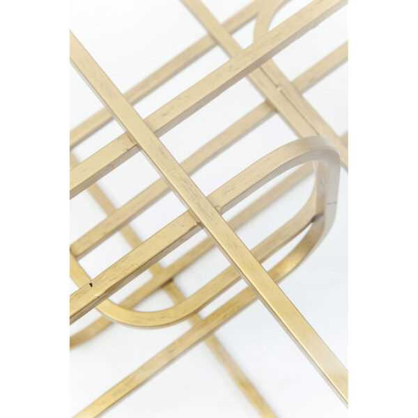 Coffee Table Meander Gold 140x80cm - Image 2
