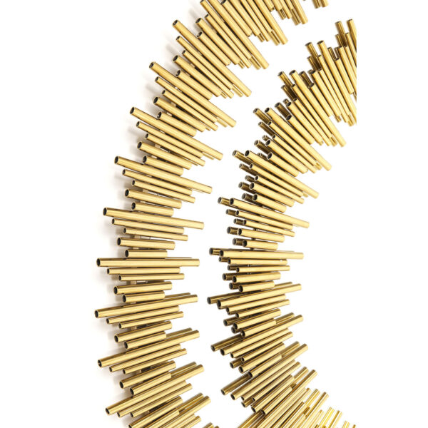 Mirror Solare Gold Ø132cm - Image 2