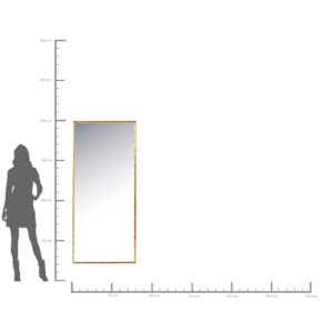Mirror Hipster Bamboo 80x180cm