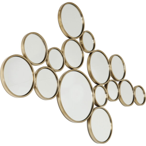 Mirror Bubbles Brass 138x93cm - Image 5