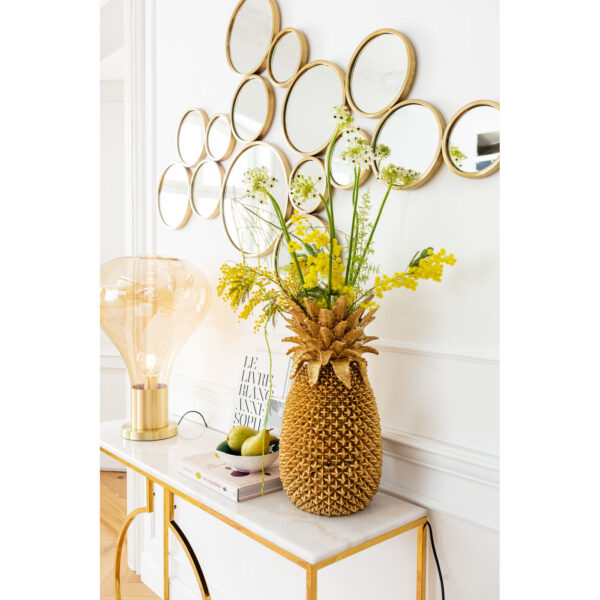 Mirror Bubbles Brass 138x93cm - Image 10