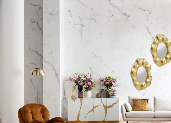 Wall Mirror Riley Gold 150x98cm - Image 7