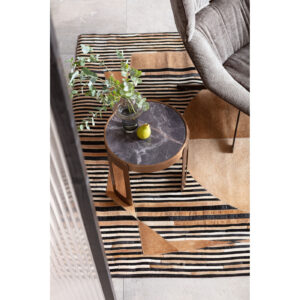 Coffee Table Perelli Brass (3/Set)