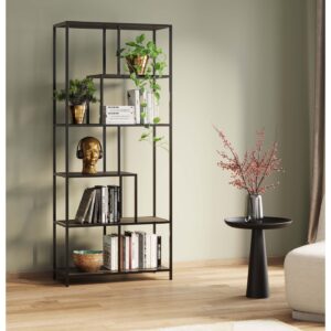 Shelf Loftie Black 77x185cm