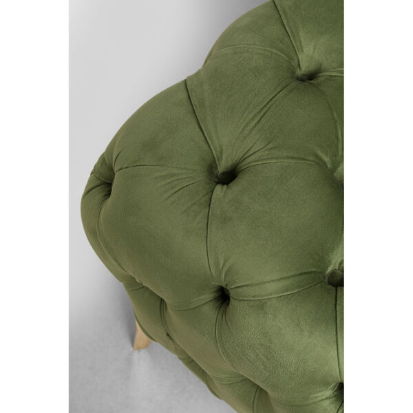 Sofa Bellissima 3-Seater Velvet Green 240cm - Image 3