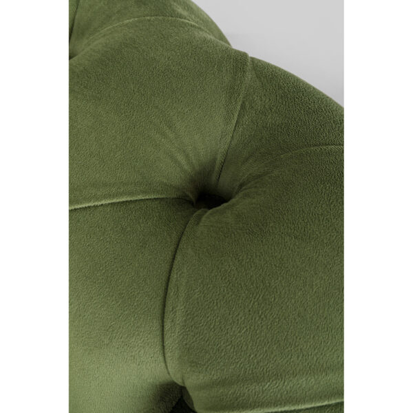 Sofa Bellissima 3-Seater Velvet Green 240cm - Image 4