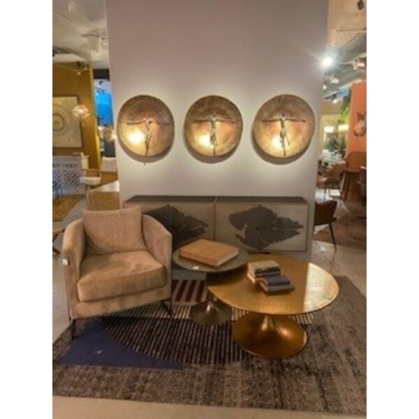 Coffee Table Morocco Brass Ø91cm - Image 5