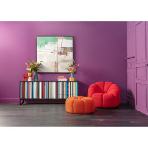 Swivel Armchair Peppo Lounge Red