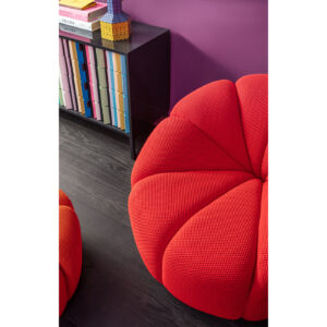 Swivel Armchair Peppo Lounge Red