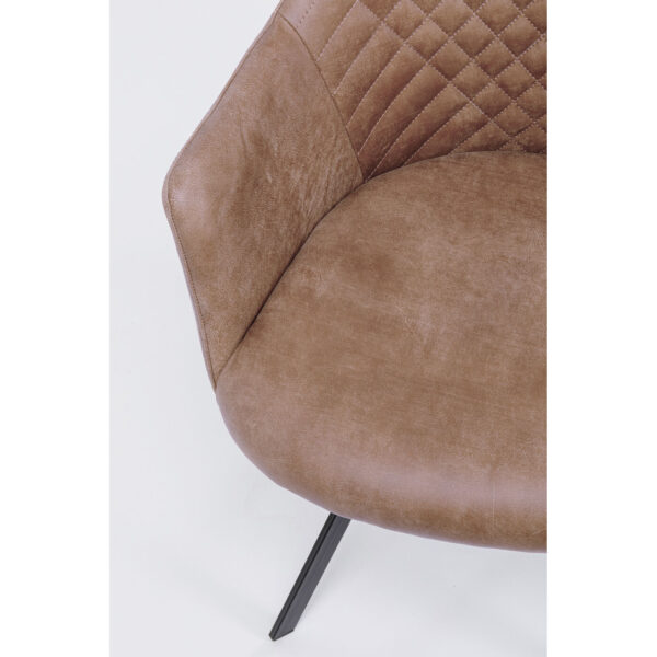 Swivel Chair Coco Brown - Image 3
