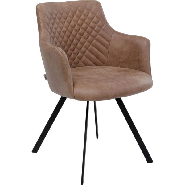 Swivel Chair Coco Brown - Image 7