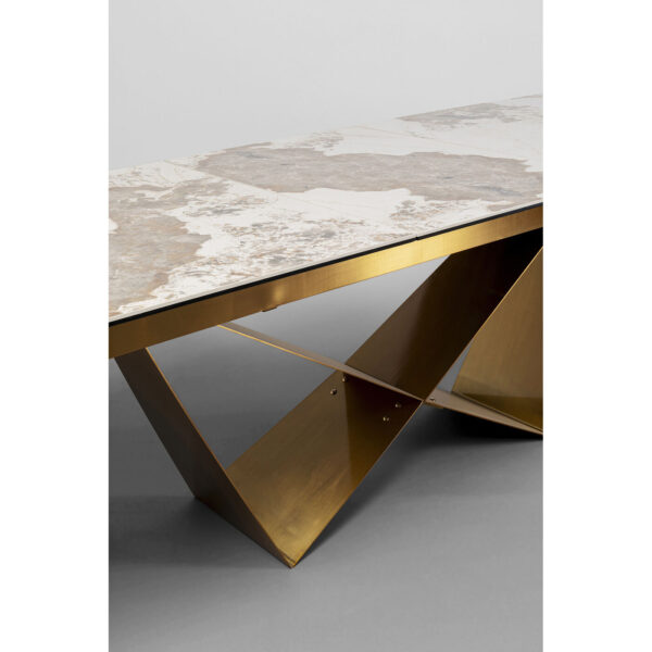 Extension Table Connesso Brass 200(+60 - Image 2