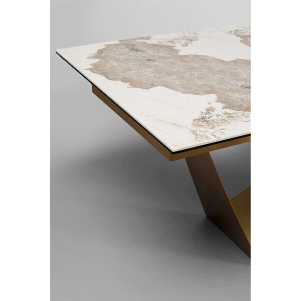 Extension Table Connesso Brass 200(+60 - Image 3