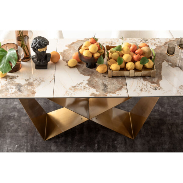 Extension Table Connesso Brass 200(+60 - Image 17