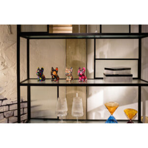 Money Box Dog Fiore 12cm Assorted