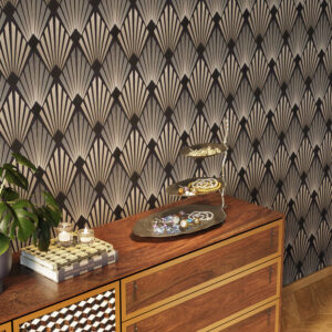 Deco Etagere Leaf Silver