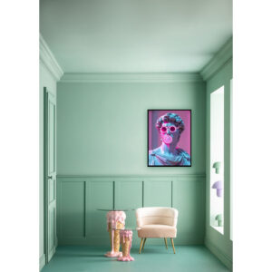 Picture Cheeky David LED 80x120cm