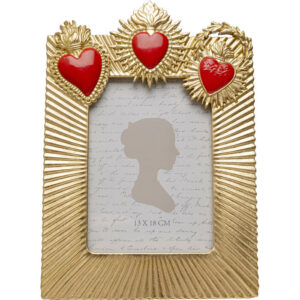 Picture Frame Flaming Heart Tre 13x18cm