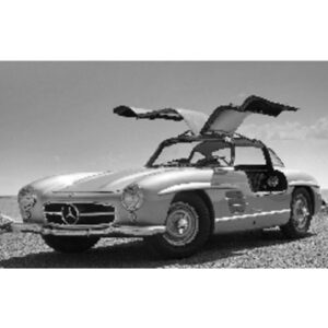 Glass Picture Automotive Beauty 40x50cm