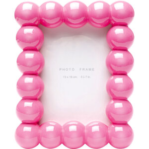 Picture Frame Bubble Pink 13x18cm
