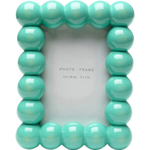 Picture Frame Bubble Turquoise 13x18cm
