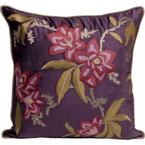 Cushion Lovely Flowers Purple 50x50cm