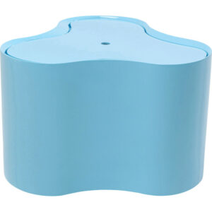 Side Table Lotus Light Blue 30cm