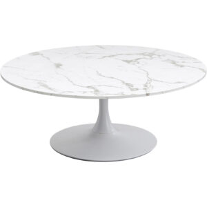Coffee Table Schickeria Marble White 110cm