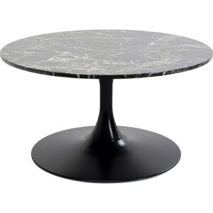 Coffee Table Schickeria Marble Black 80cm