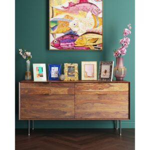 Picture Frame Gold Leaves 10x15cm