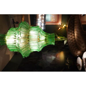 Pendant Lamp Venezia Double Green 53cm