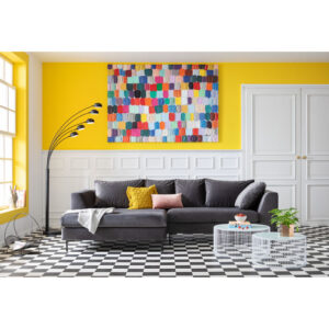 Canvas Picture Colorful Dots 200x140cm