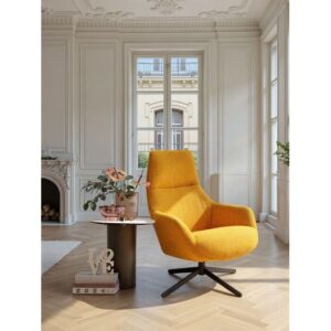 Swivel Armchair Mimi Yellow