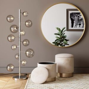 Chest stool Cherry Storage Cord Creme (2/Set)